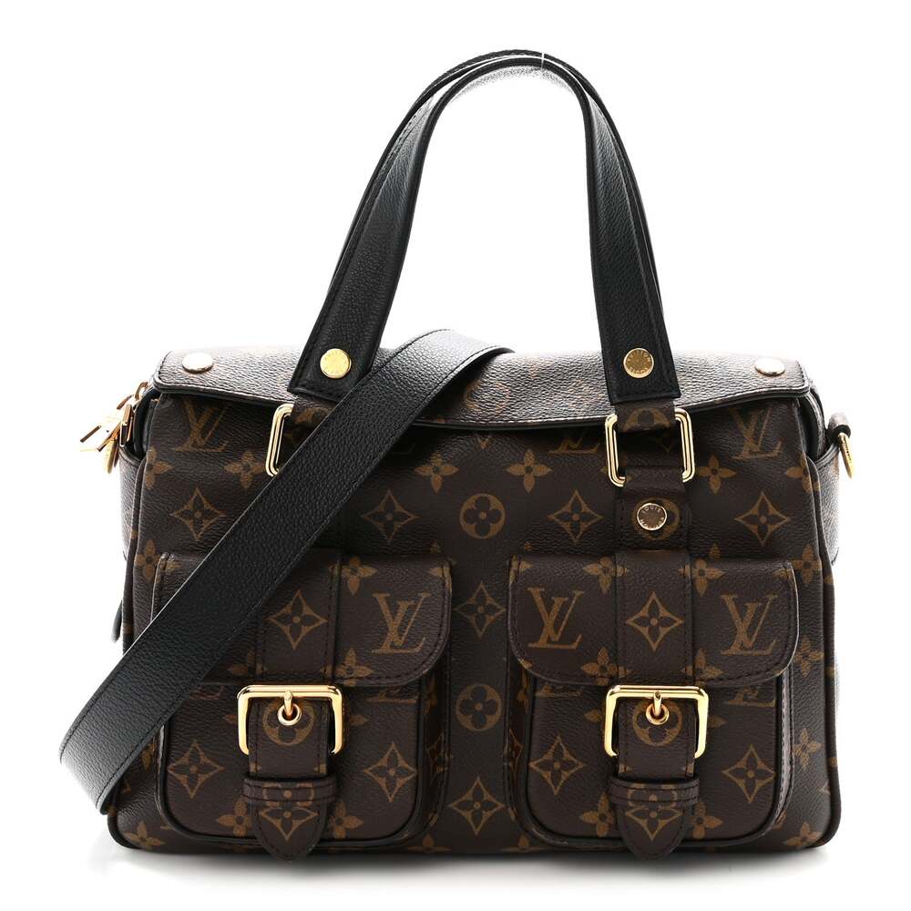 Louis Vuitton Manhattan Nm Black #263570L19B